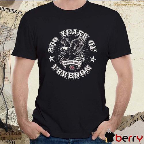 2026 NCAA South Carolina Gamecocks Americana 250 Years of Freedom t-shirt