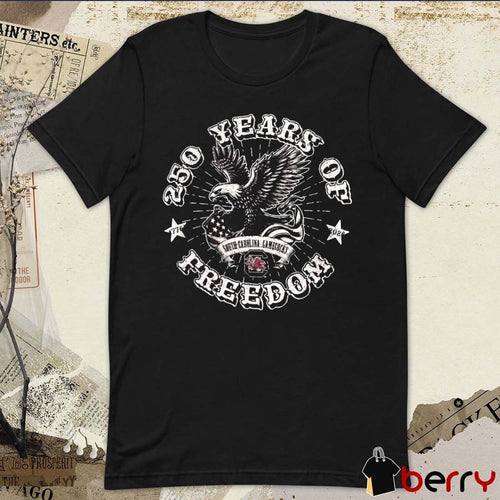 2026 NCAA South Carolina Gamecocks Americana 250 Years of Freedom t-shirt