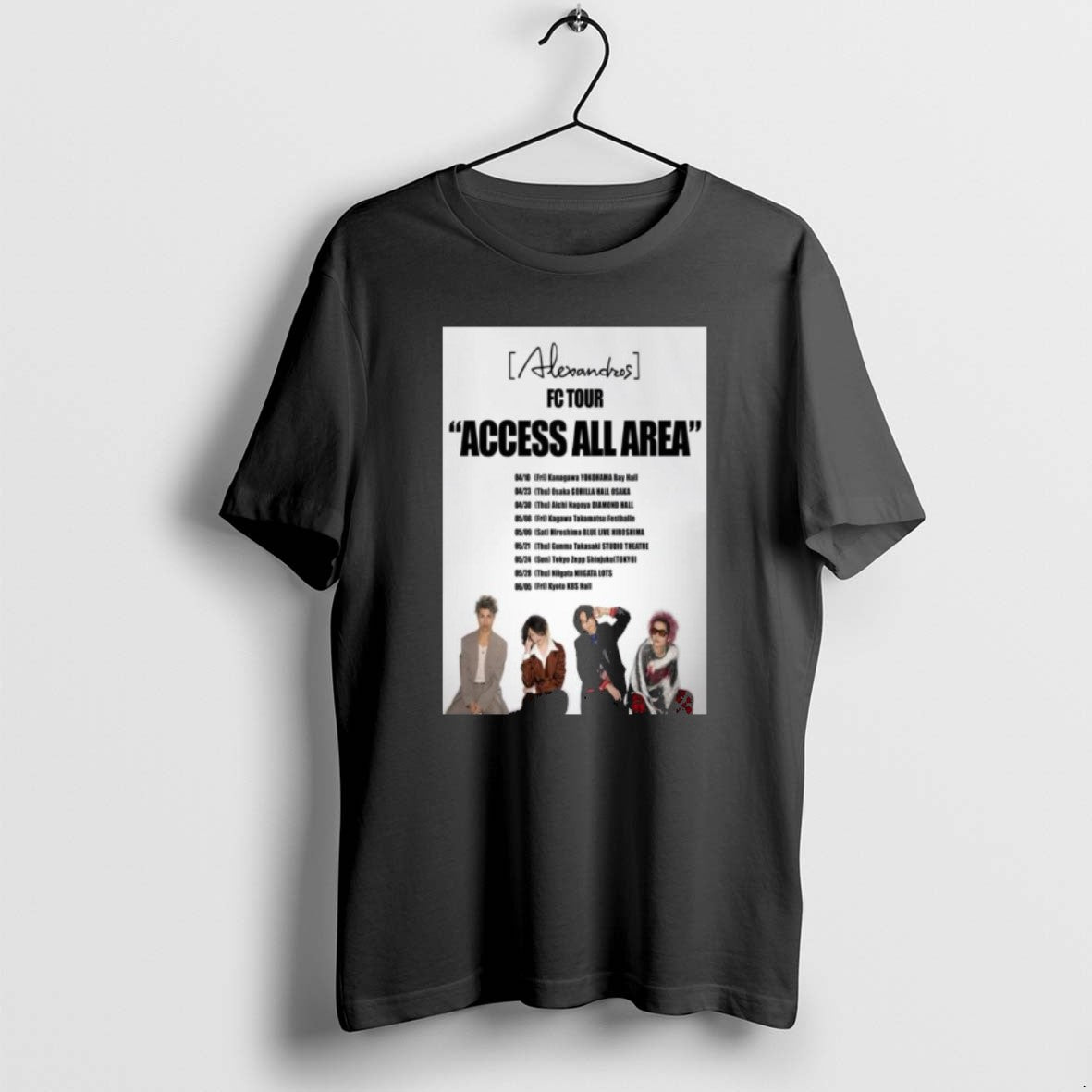 Official Alexandros Fc Tour Access All Area 2026 T-Shirts, Hoodie, Sweatshirt | TeeBloomCo.com