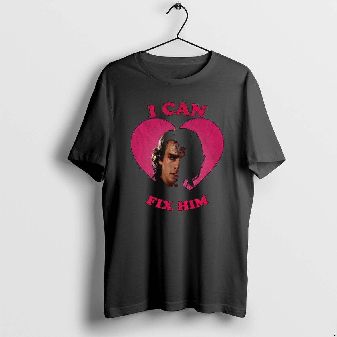 Official Anakin Skywalker I Can Fix Him Pink Heart T-Shirts, Hoodie, Sweatshirt | TeeBloomCo.com