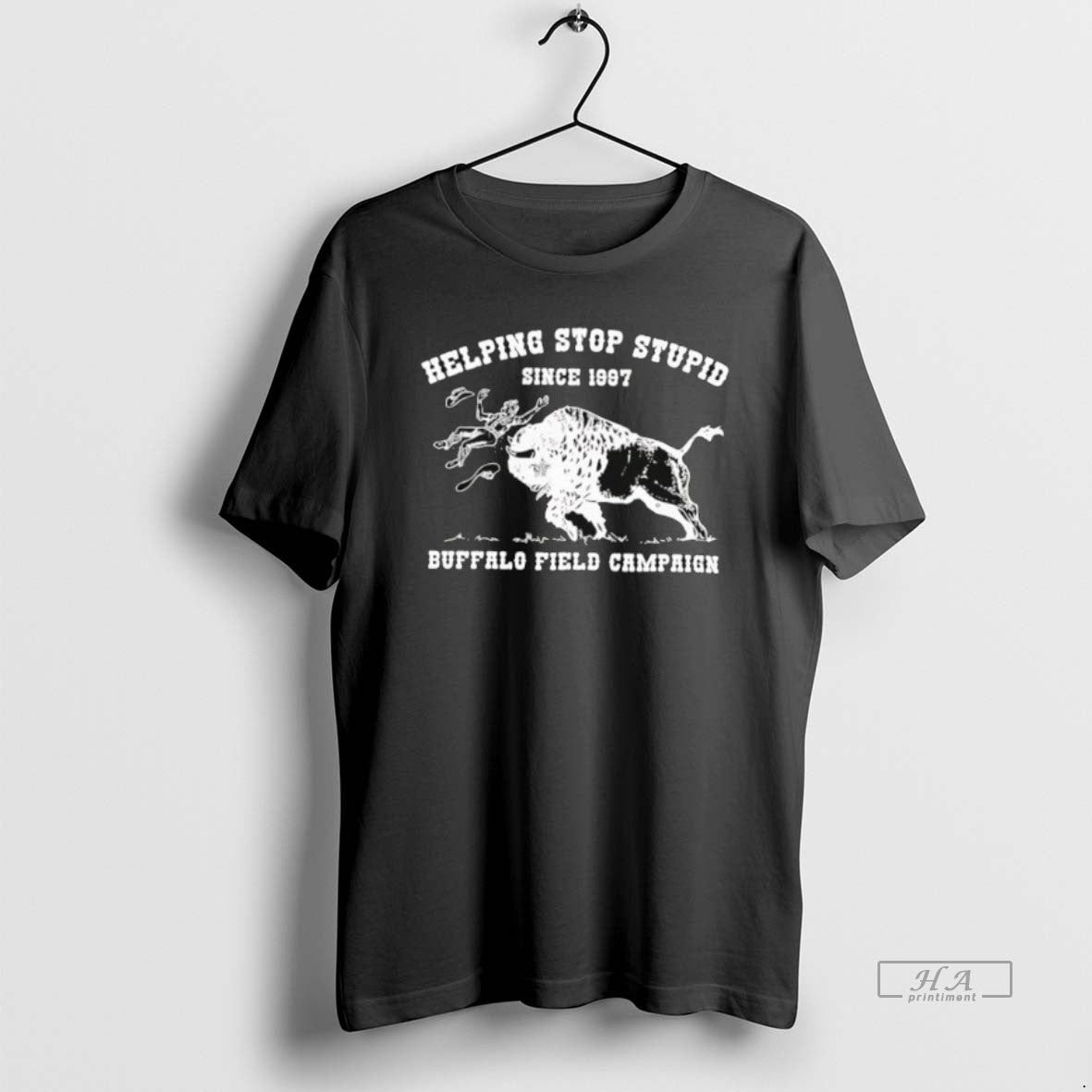 Official Buffalo Field Campaign Helping Stop Stupid Since 1977 T-Shirts, Hoodie, Sweatshirt | TeeBloomCo.com