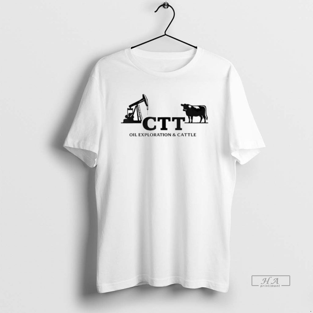Official Ctt Oil Exploration And Cattle Cow T-Shirts, Hoodie, Sweatshirt | TeeBloomCo.com