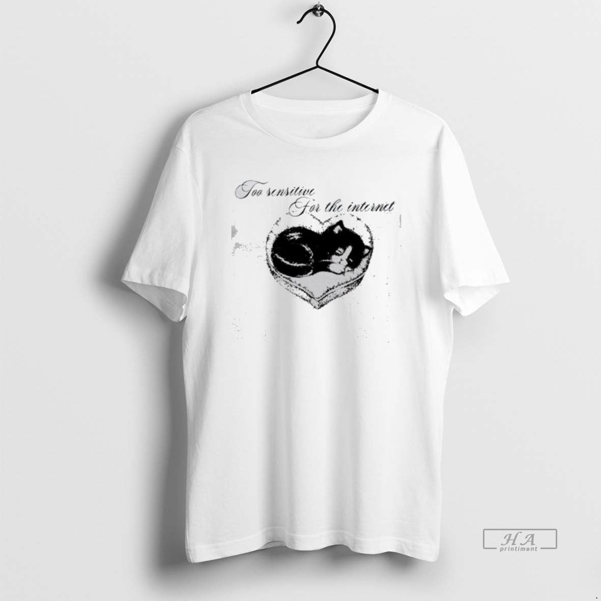 Official Cat Too Sensitive For The Internet T-Shirts, Hoodie, Sweatshirt | TeeBloomCo.com