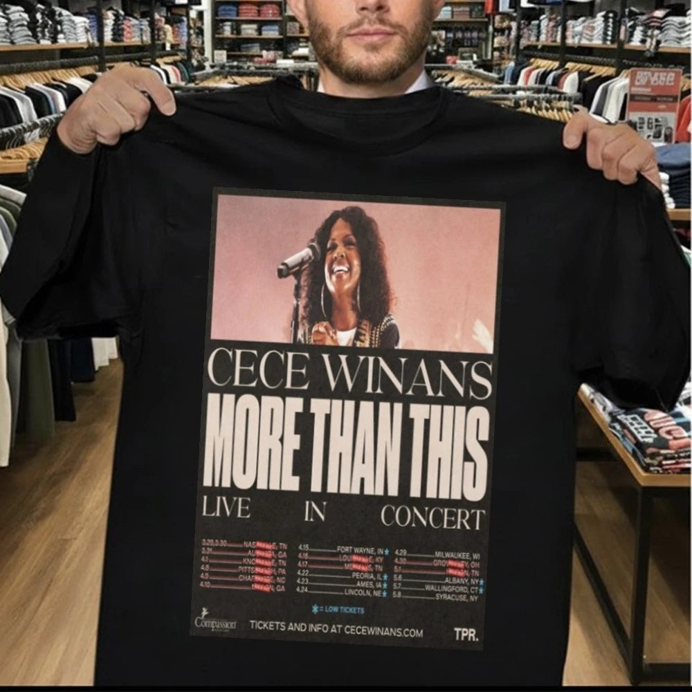 Official CeCe Winans More Than This Tour In Concert 2026 Poster Shirt