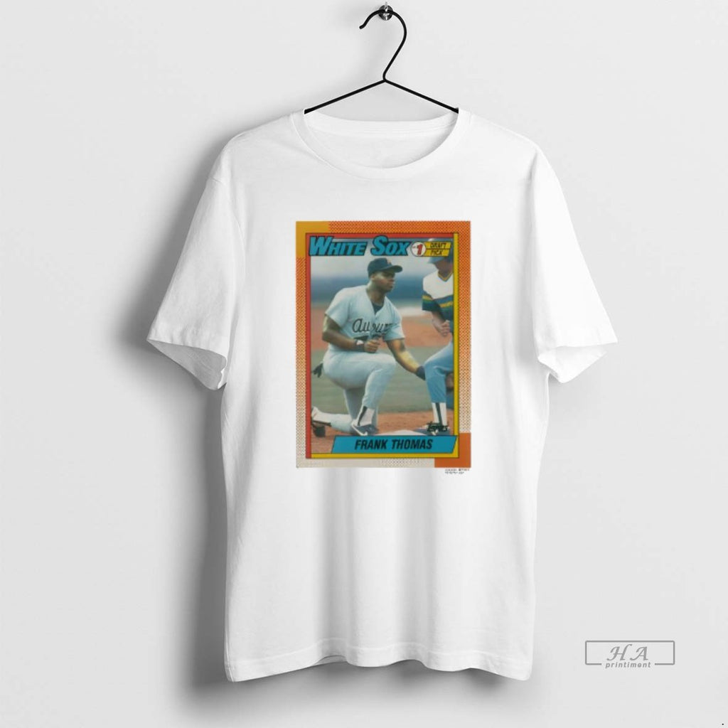 Official Chicago White Sox Frank Thomas 1990 Topps Baseball Rookie T-Shirts, Hoodie, Sweatshirt | TeeBloomCo.com