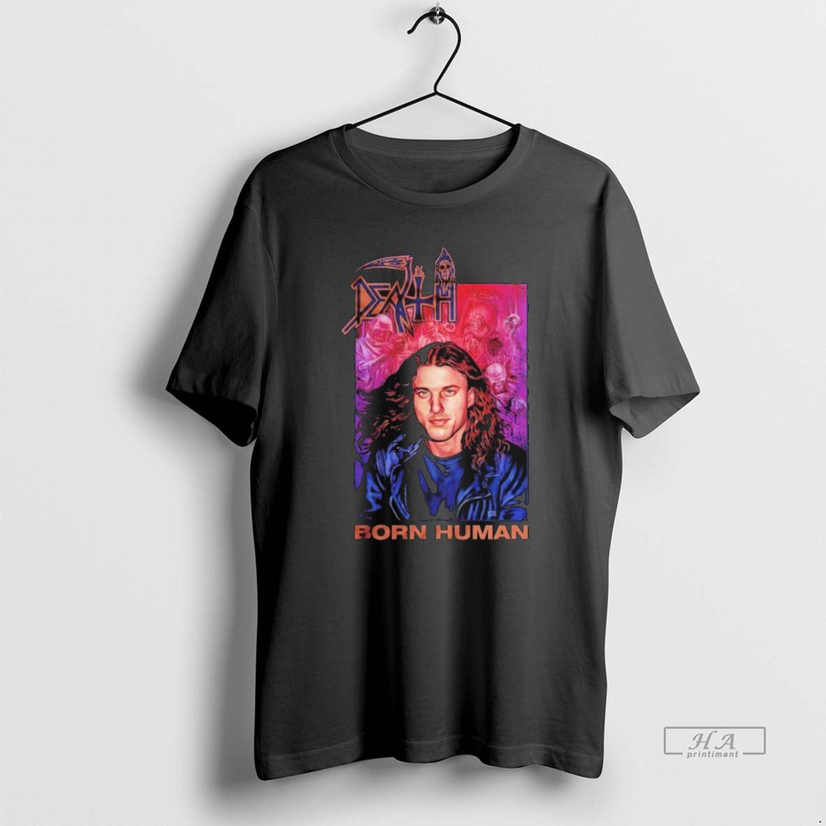 Official Chuck Schuldiner Born Human The Life And Music Of Death T-Shirts, Hoodie, Sweatshirt | TeeBloomCo.com