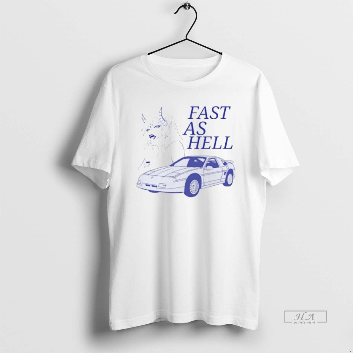 Official Demon Girl And Car Anime Fast As Hell T-Shirts, Hoodie, Sweatshirt | TeeBloomCo.com