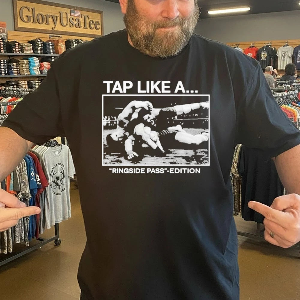 Official Eric Bischoff Tap Like Α Ringside Pass Edition Shirt