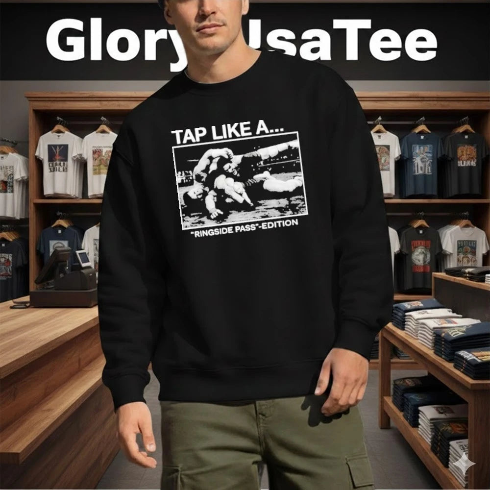 Official Eric Bischoff Tap Like Α Ringside Pass Edition Shirt