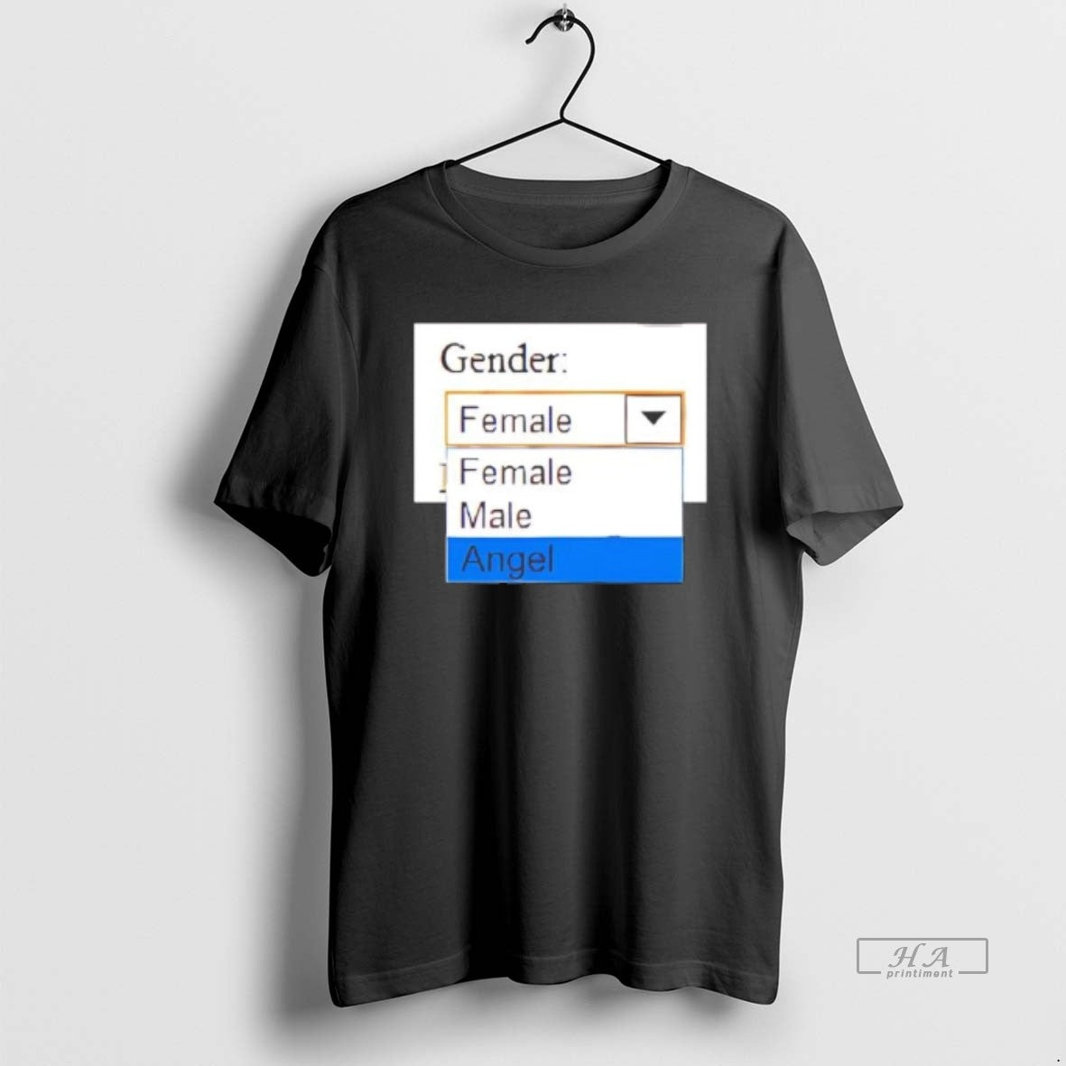 Official Gender Female Male Angel T-Shirts, Hoodie, Sweatshirt | TeeBloomCo.com