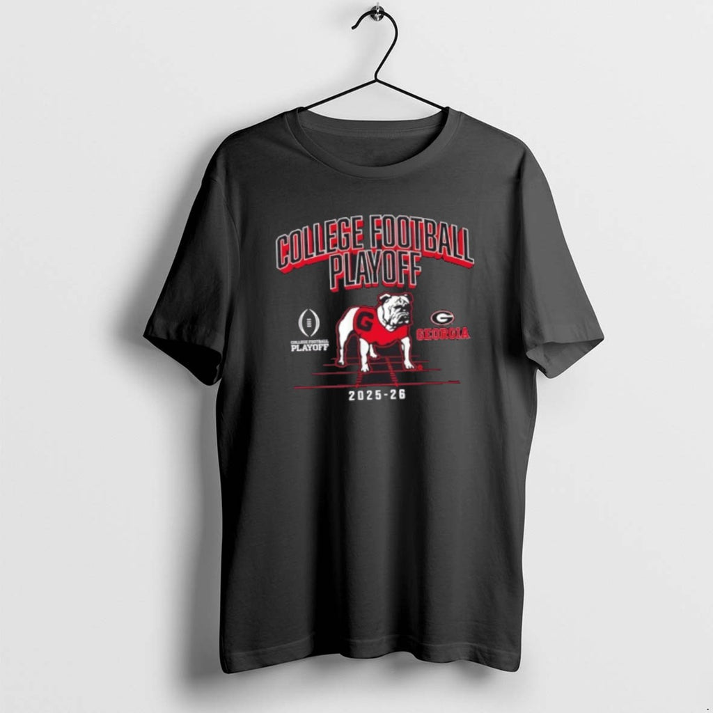 Official Georgia Bulldogs Football 2025 Cfb Playoff Mascot T-Shirts, Hoodie, Sweatshirt | TeeBloomCo.com