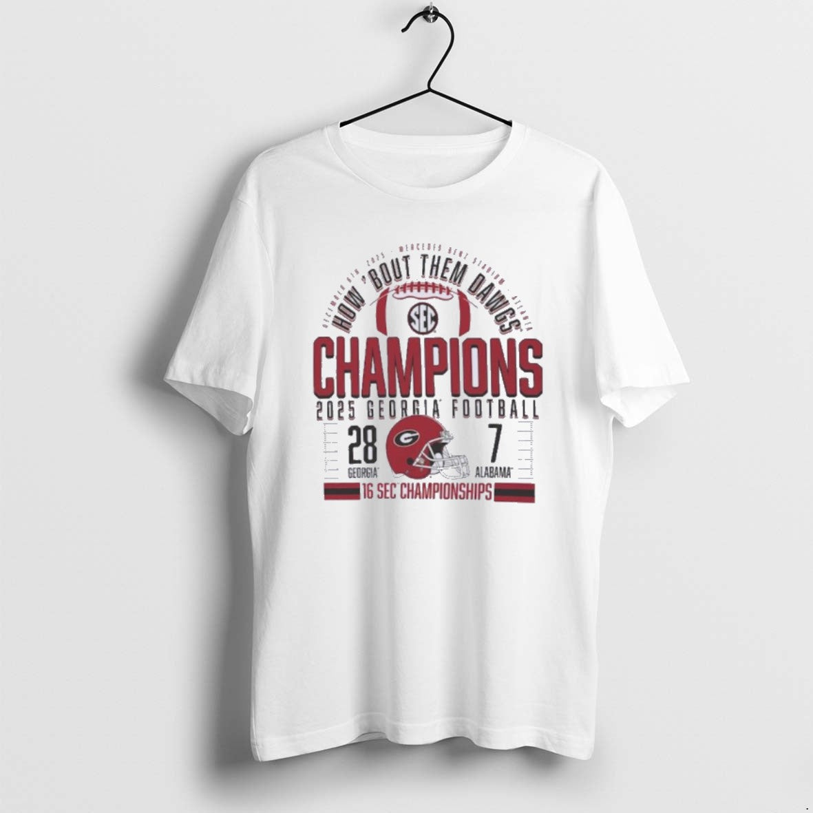Official Georgia Bulldogs Sec Football Champions 16 Sec Championship T-Shirts, Hoodie, Sweatshirt | TeeBloomCo.com