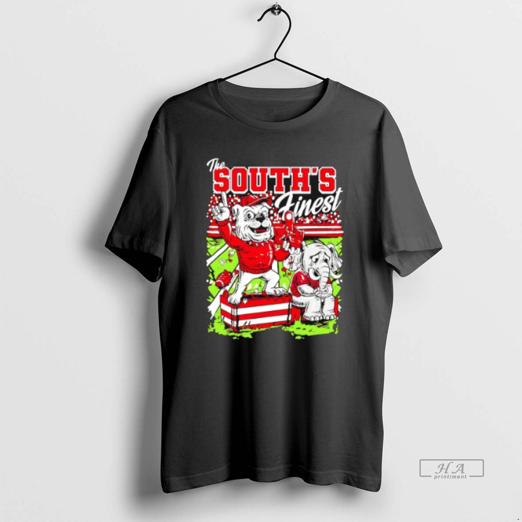 Official Georgia Bulldogs The Souths Finest Dawg Mascot T-Shirts, Hoodie, Sweatshirt | TeeBloomCo.com
