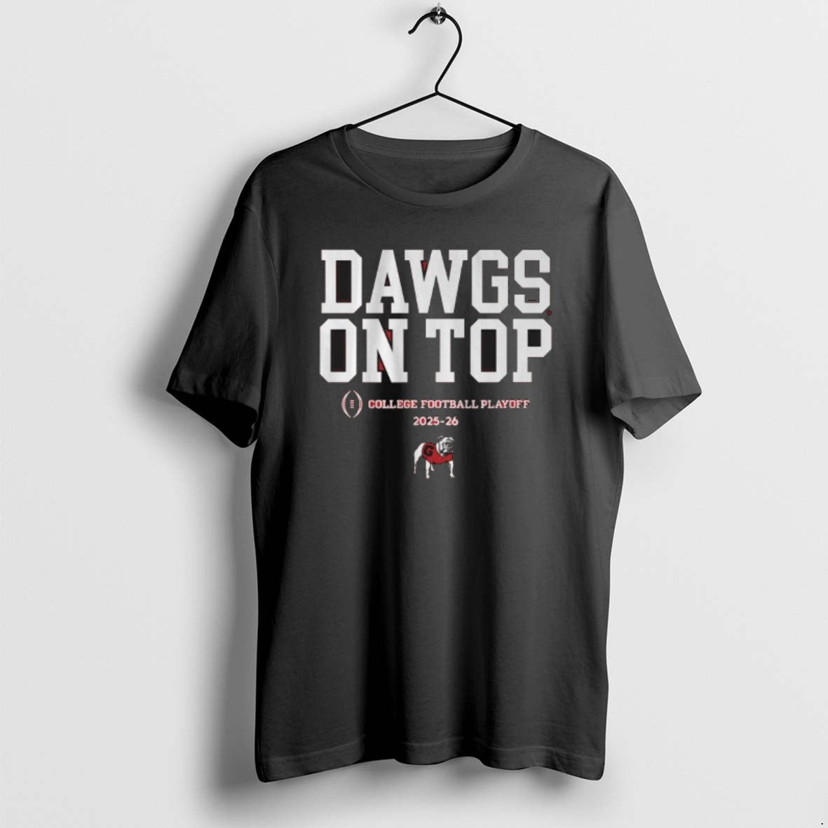 Official Georgia Football 2025 Cfp Dawgs On Top Slogan T-Shirts, Hoodie, Sweatshirt | TeeBloomCo.com