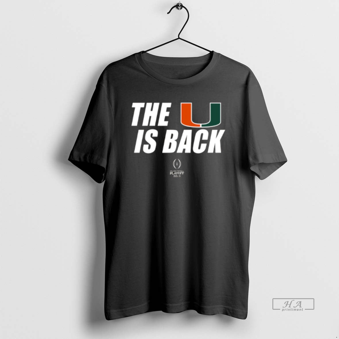 Official Hurricanes The U Is Back Black Men Teemoonley Men T-Shirts, Hoodie, Sweatshirt | TeeBloomCo.com