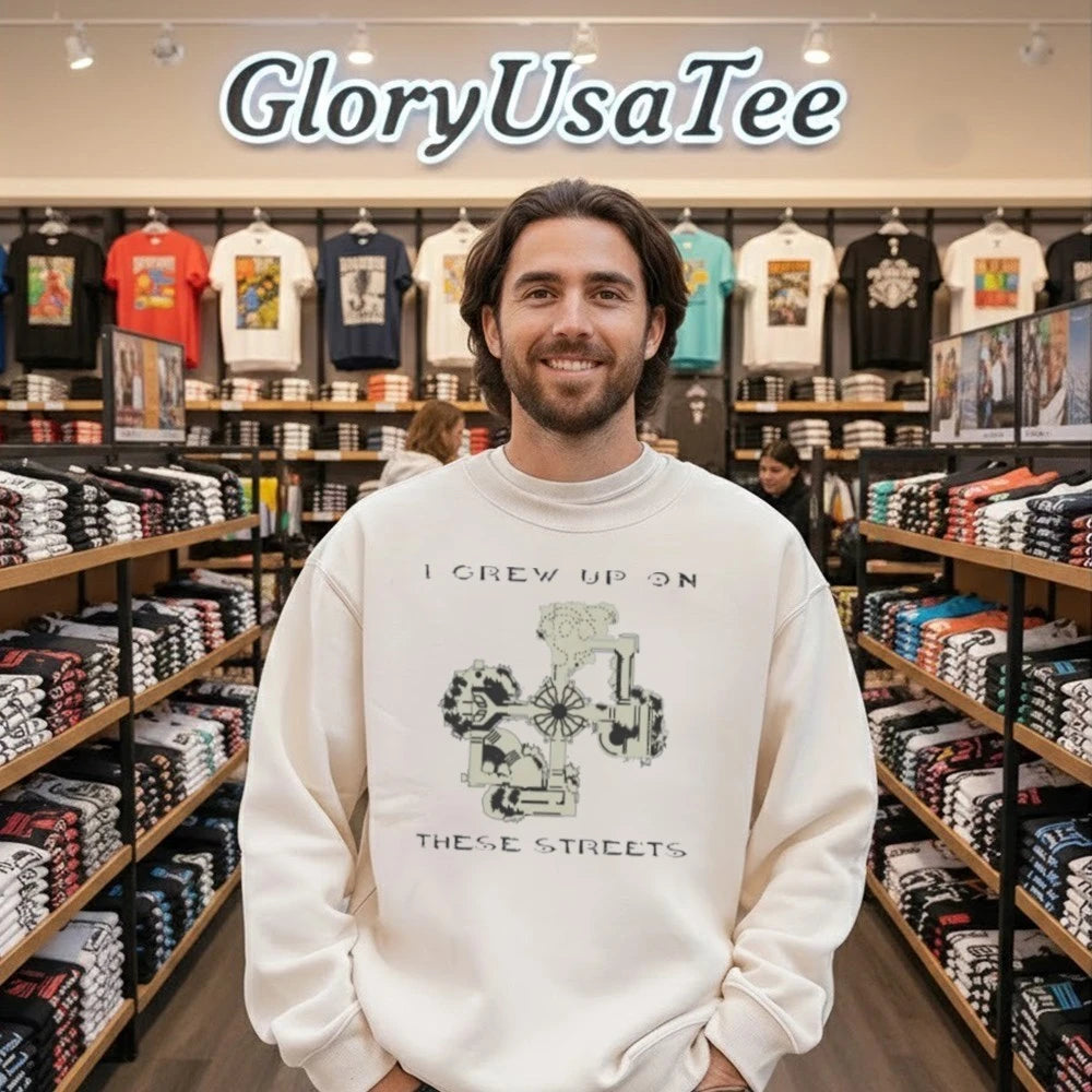 Official I Grew Up on These Streets Shirt