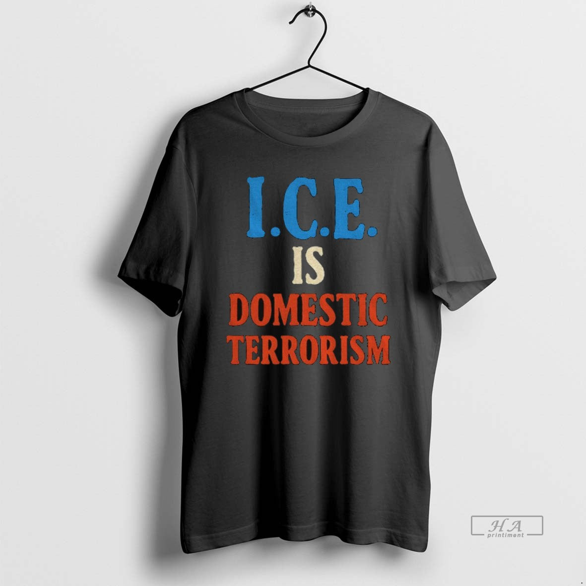 Official Ice Is Domestic Terrorism Abolish Ice Anti Trump Political T-Shirts, Hoodie, Sweatshirt | TeeBloomCo.com