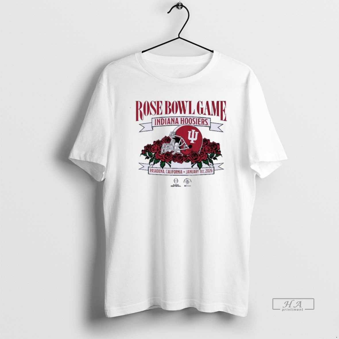 Official Indiana Football 2025 Rose Bowl Game Jan 1st Pasadena Ca T-Shirts, Hoodie, Sweatshirt | TeeBloomCo.com