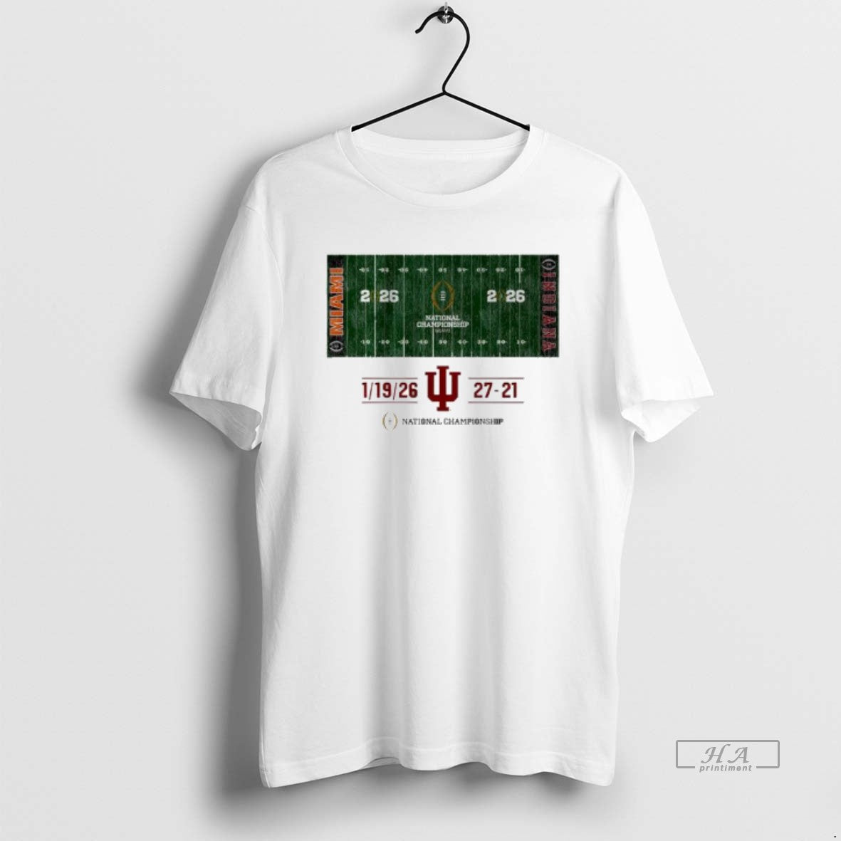 Official Indiana Football Cfp National Champions Field T-Shirts, Hoodie, Sweatshirt | TeeBloomCo.com