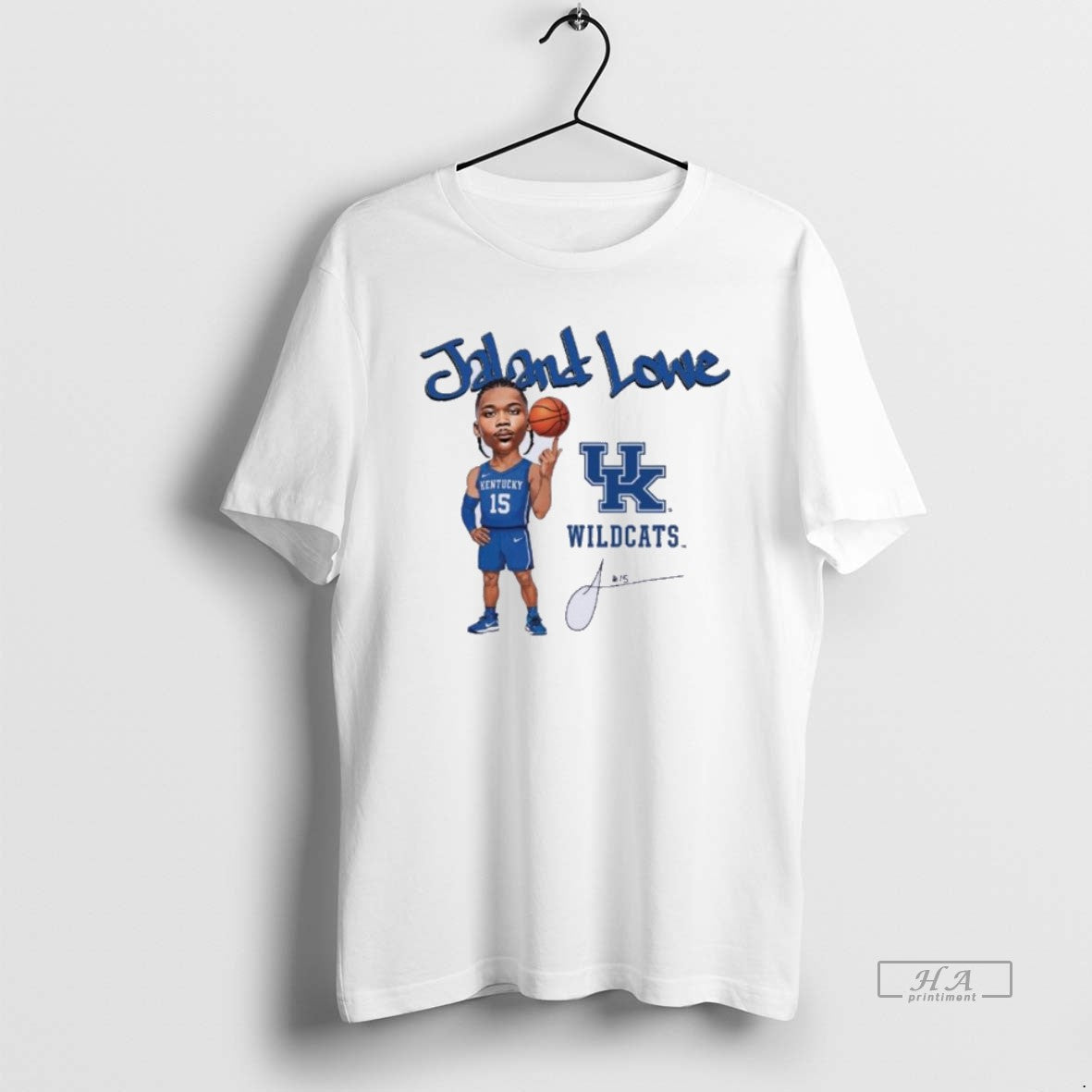 Official Jaland Lowe Uk Wildcats Caricature T-Shirts, Hoodie, Sweatshirt | TeeBloomCo.com