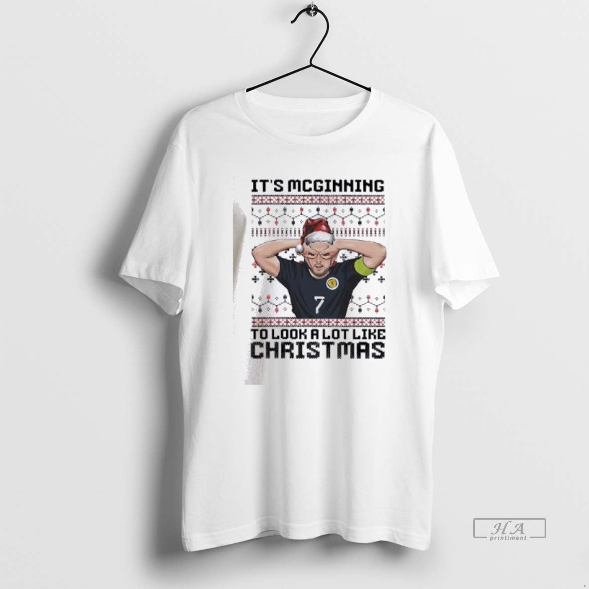 Official John Mcginn Its Mcginning To Look A Lot Like Christmas T-Shirts, Hoodie, Sweatshirt | TeeBloomCo.com