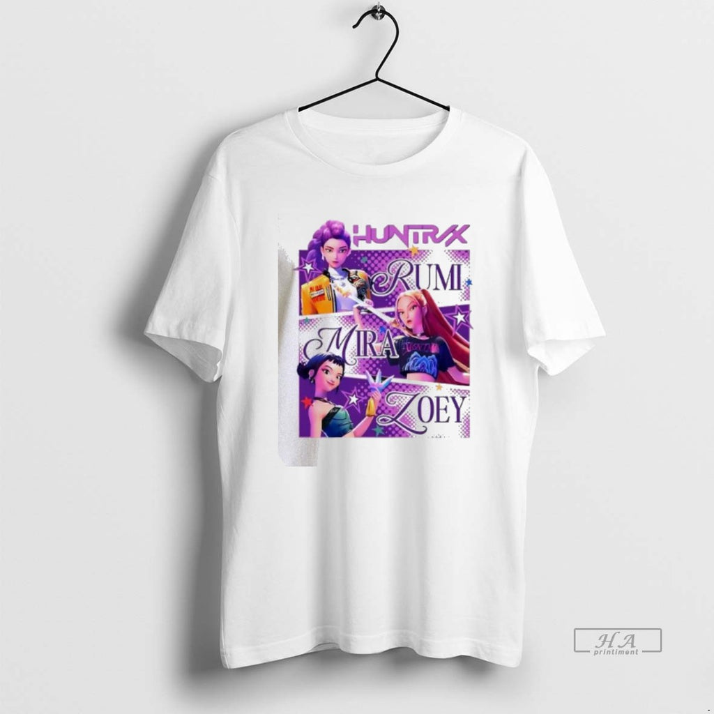 Official K Pop Demon Hunters Rumi Mira And Zoey T-Shirts, Hoodie, Sweatshirt | TeeBloomCo.com