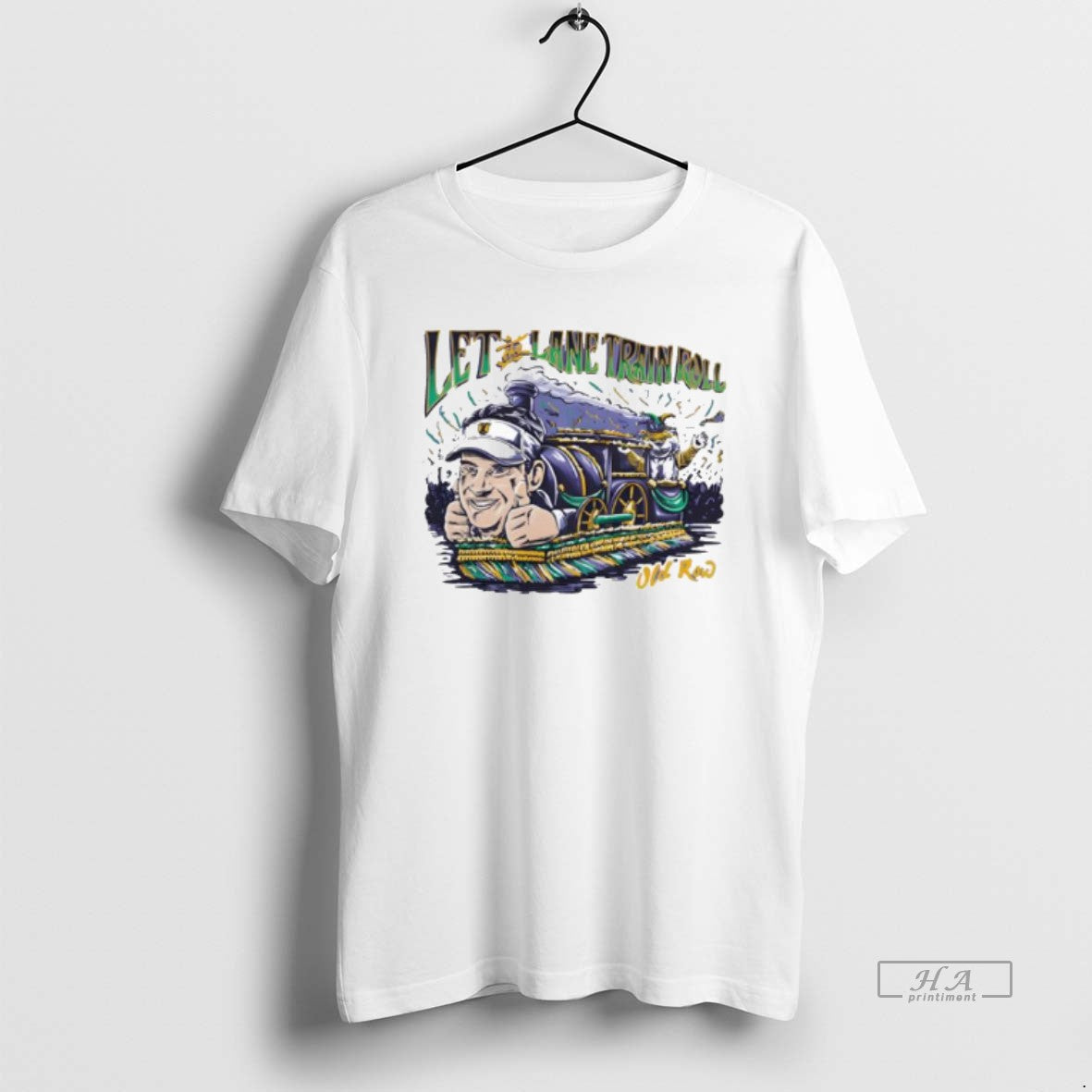 Official Let The Lane Train Roll Old Row T-Shirts, Hoodie, Sweatshirt | TeeBloomCo.com