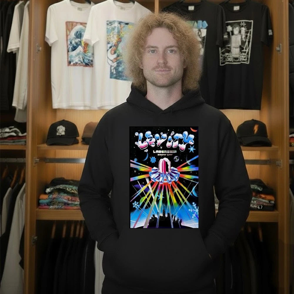 Official Levity Snow Day Chicago 26 Poster Shirt