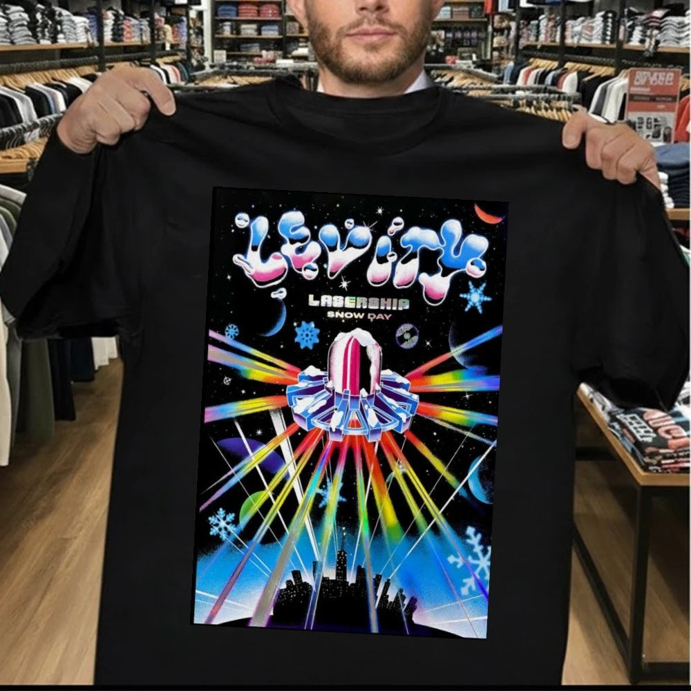 Official Levity Snow Day Chicago 26 Poster Shirt