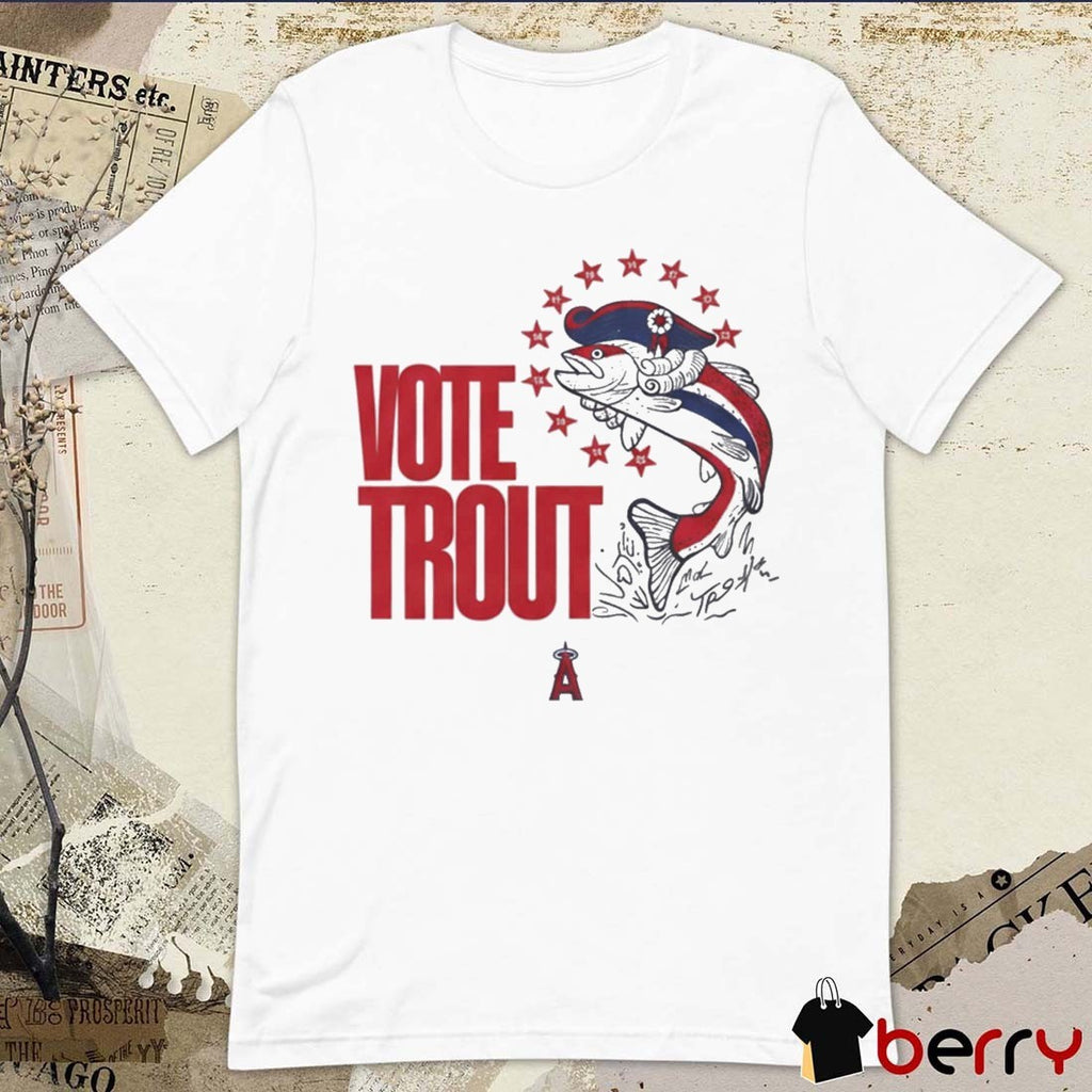 Los Angeles Angels Vote Mike Trout 2026 MLB All-Star Game Shirt