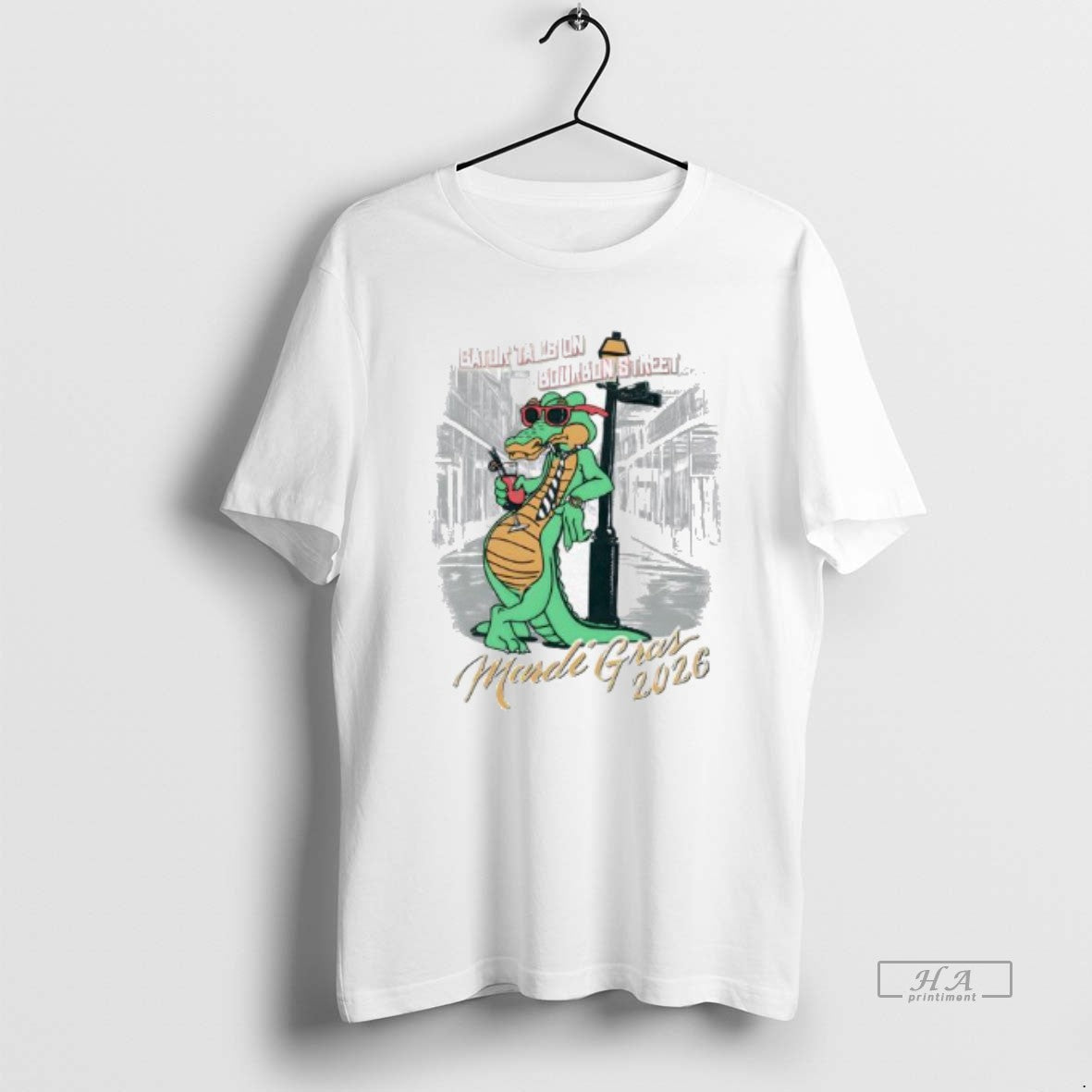 Official Mardi Gras 2026 Gator Tails On Bourbon Street T-Shirts, Hoodie, Sweatshirt | TeeBloomCo.com