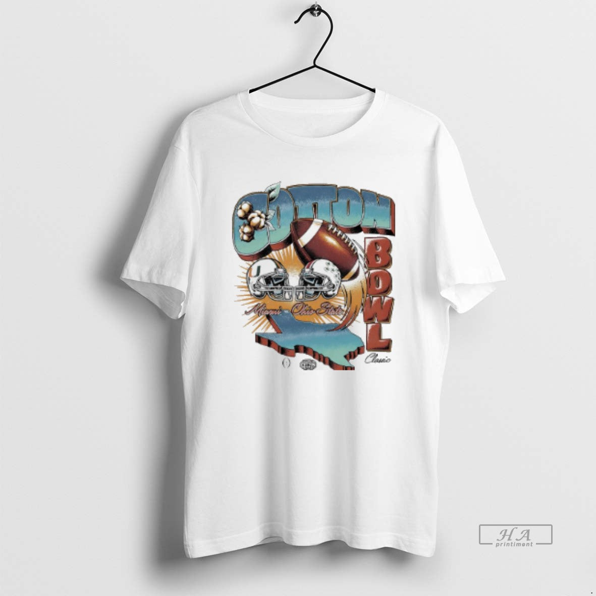 Official Miami Vs Ohio State 2025 Cotton Bowl Classic Matchup Vintage T-Shirts, Hoodie, Sweatshirt | TeeBloomCo.com