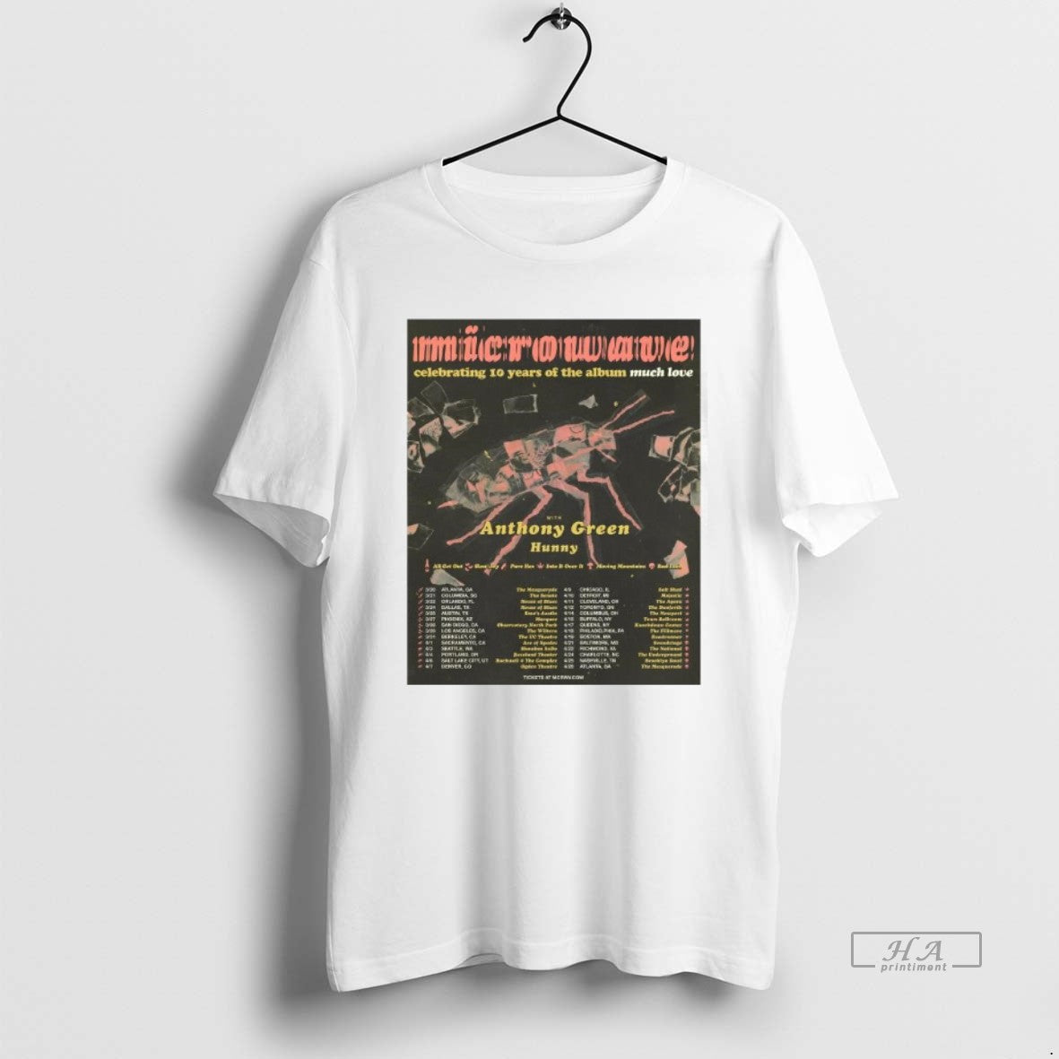 Official Microwave 10 Year Anniversary Much Love T-Shirts, Hoodie, Sweatshirt | TeeBloomCo.com