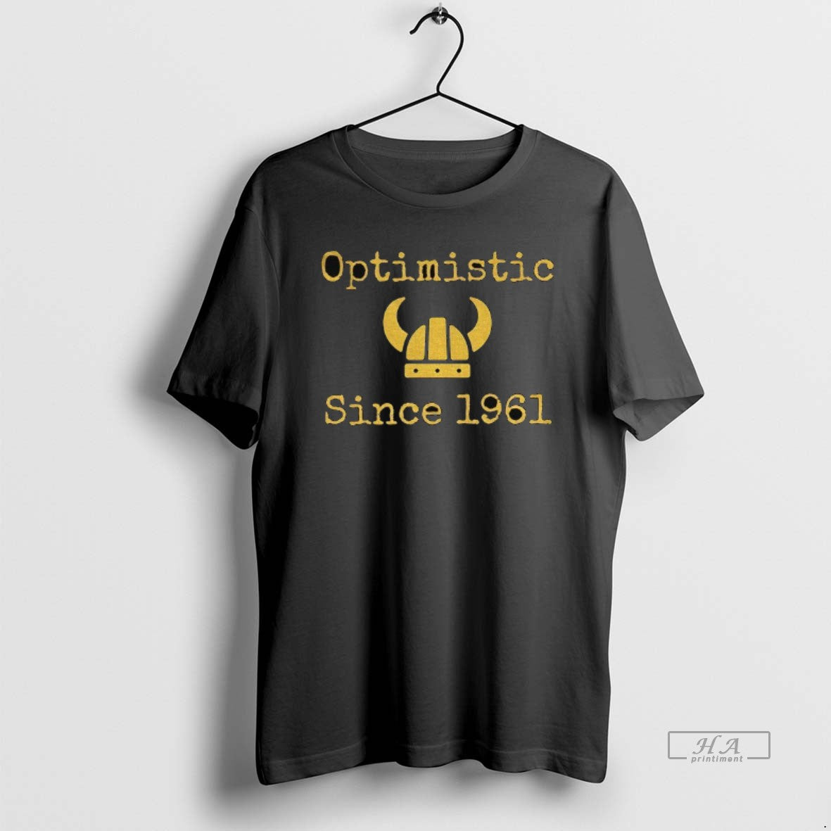 Official Minnesota Vikings Football Optimistic Since 1961 T-Shirts, Hoodie, Sweatshirt | TeeBloomCo.com