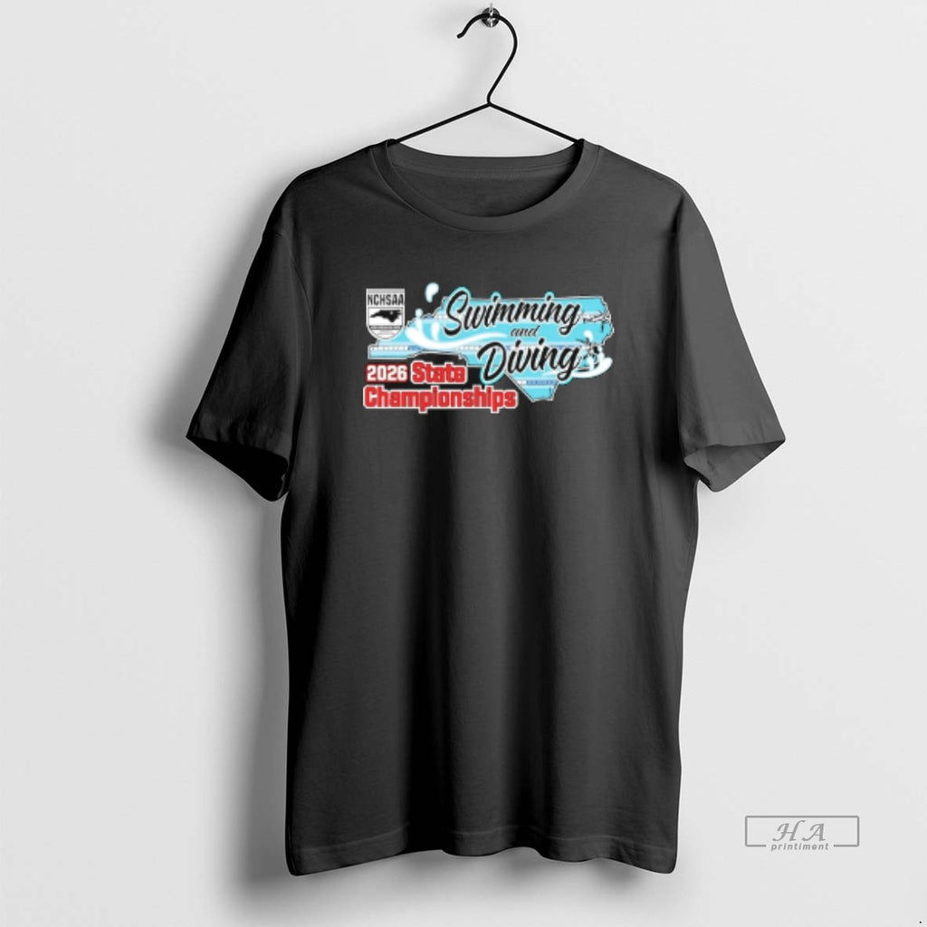 Official Nchsaa Swimming And Diving State Championships 2026 Logo T-Shirts, Hoodie, Sweatshirt | TeeBloomCo.com