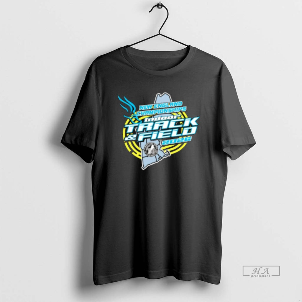 Official New England Necsspa Indoor Track And Field Championships 2026 Logo T-Shirts, Hoodie, Sweatshirt | TeeBloomCo.com