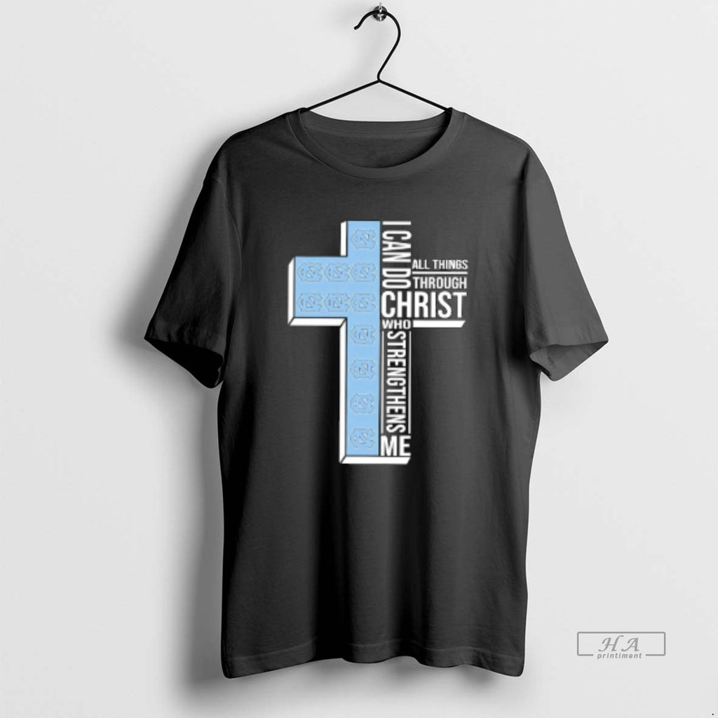 Official North Carolina Womens Basketball I Can All Things Do Through Christ Who Strengthens Me T-Shirts, Hoodie, Sweatshirt