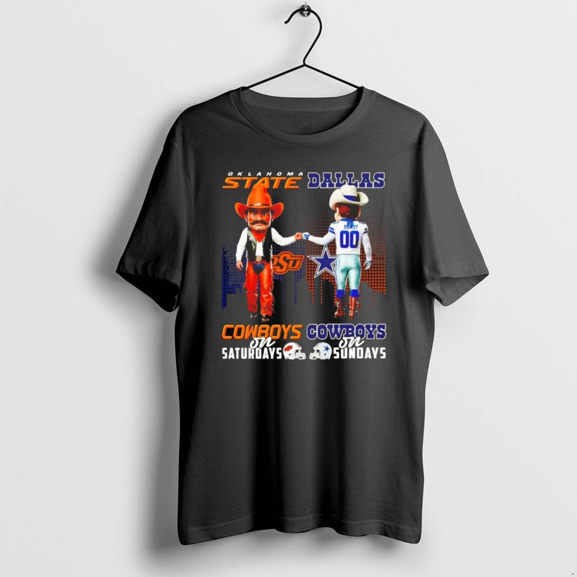 Official Osu Cowboys On Saturdays Dallas Cowboys On Sundays Mascot Chriast T-Shirts, Hoodie, Sweatshirt | TeeBloomCo.com