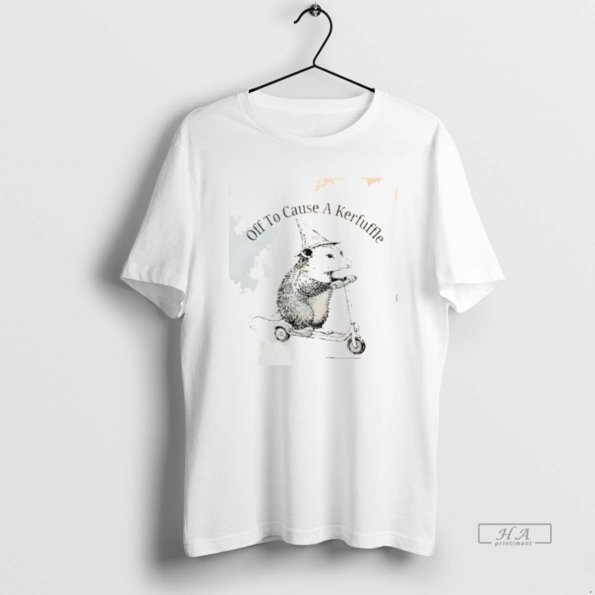 Official Off To Cause A Kerfuffle Rat Tee Hoodie, Sweatshirt | TeeBloomCo.com