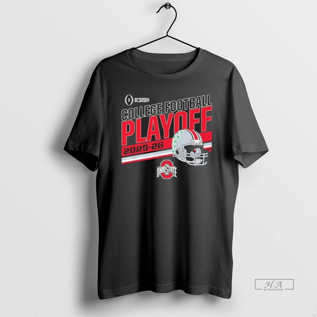 Official Ohio State Football 2025 Cfp Stripe T-Shirts, Hoodie, Sweatshirt | TeeBloomCo.com