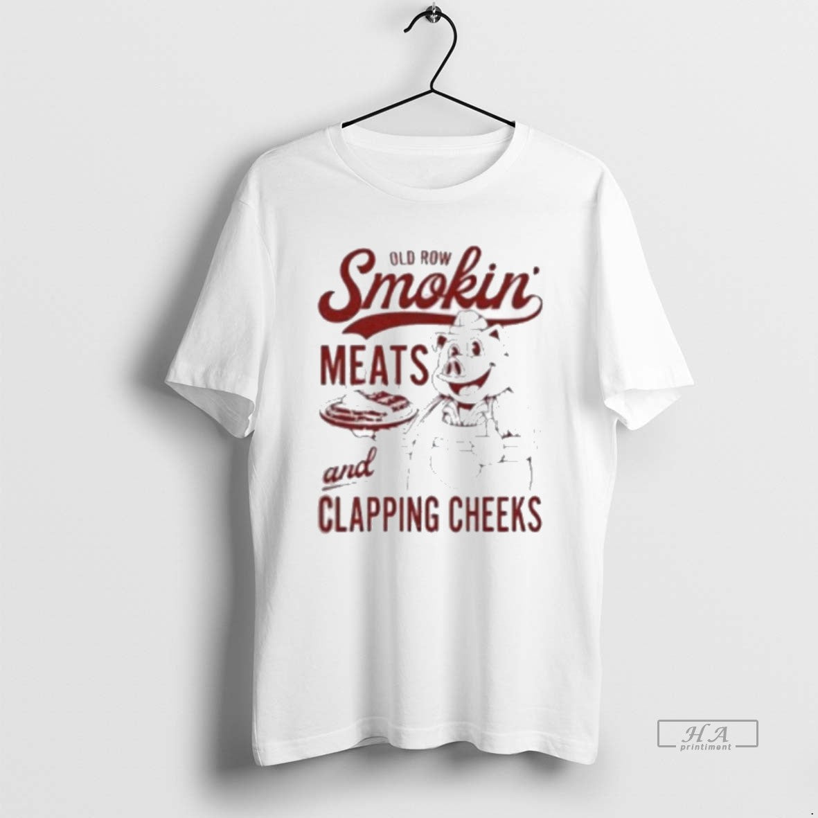 Official Old Row Smokin Meats And Clapping Cheeks T-Shirts, Hoodie, Sweatshirt | TeeBloomCo.com