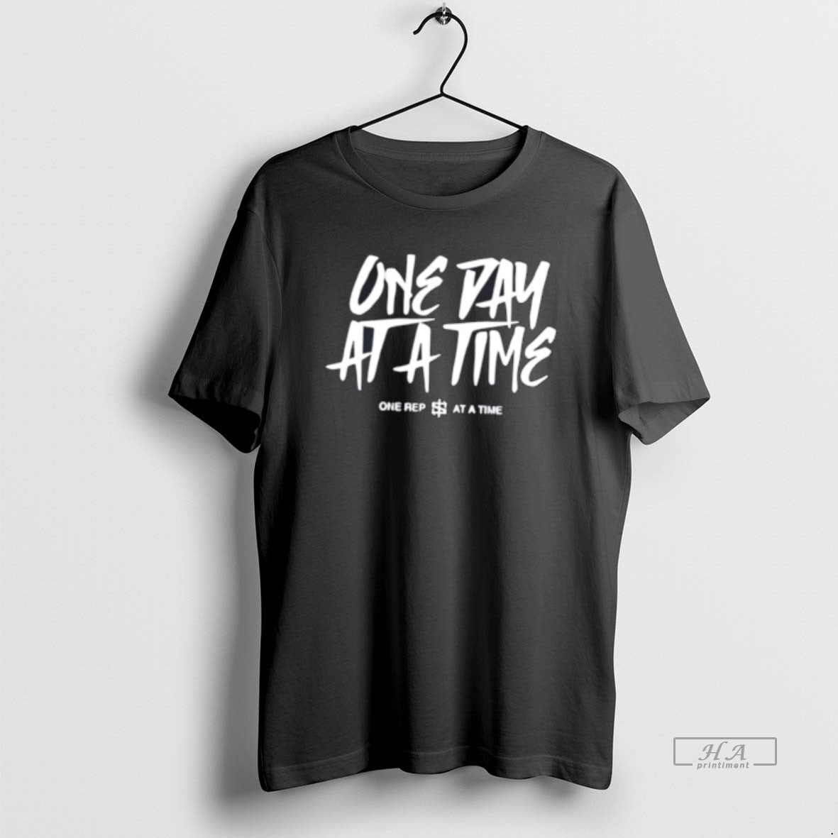 Official One Day At A Time One Rep At A Time Tee Hoodie, Sweatshirt | TeeBloomCo.com