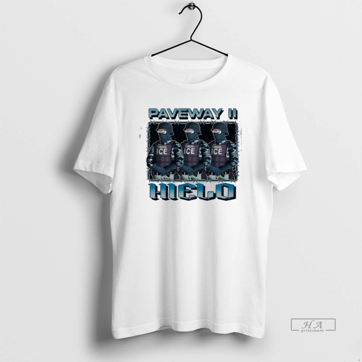 Official Paveway Ii Coward Ice Hello T-Shirts, Hoodie, Sweatshirt | TeeBloomCo.com