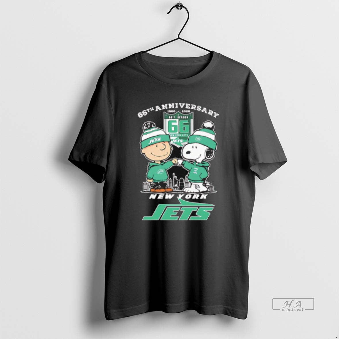 Official Peanuts X New York Jets 1960 2025 66th Anniversary T-Shirts, Hoodie, Sweatshirt | TeeBloomCo.com