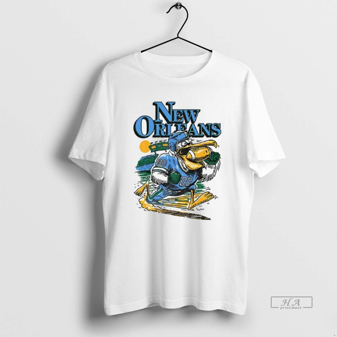 Official Pelican New Orleans Tulane Green Wave Football Art Vintage T-Shirts, Hoodie, Sweatshirt | TeeBloomCo.com