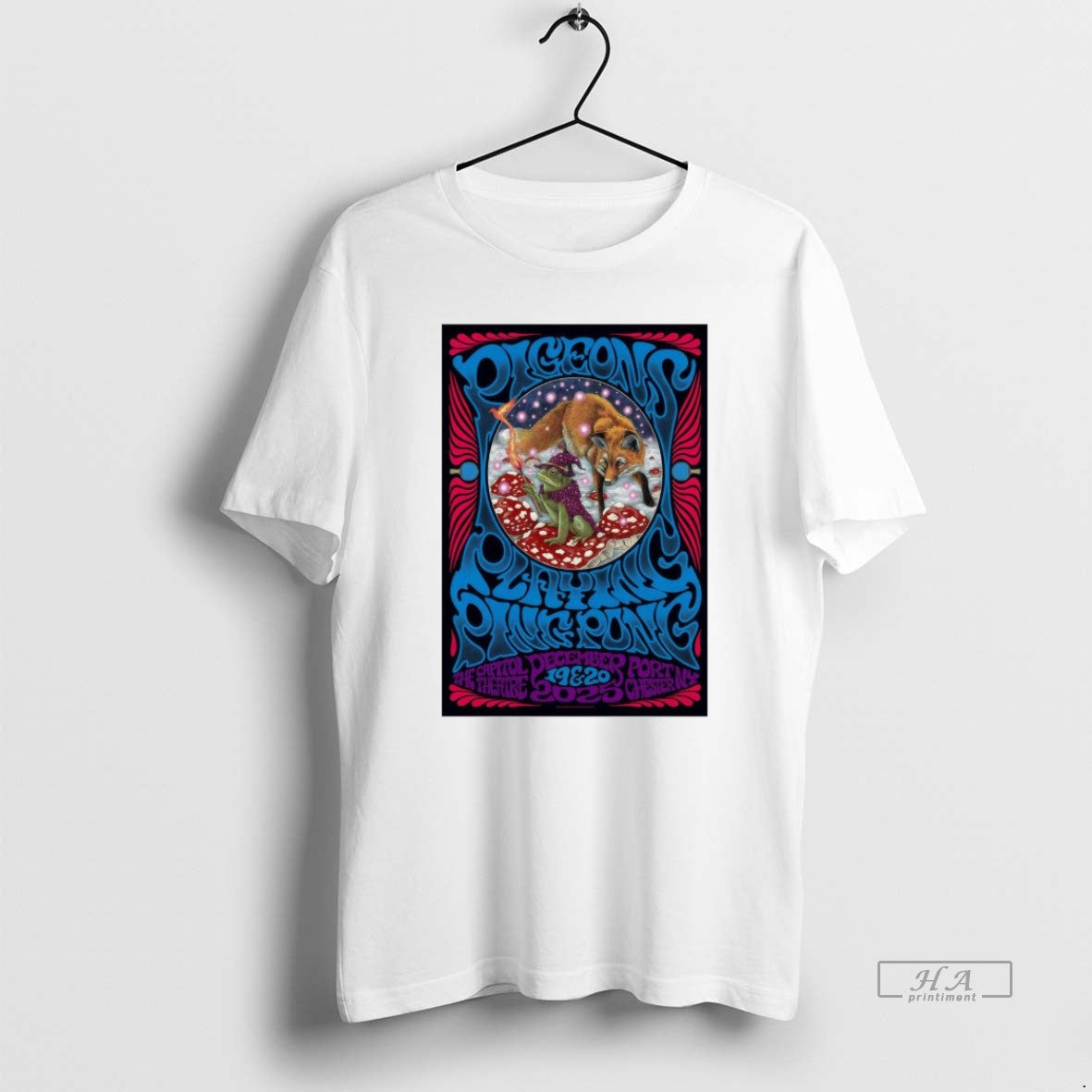 Official Pigeons Playing Ping Pong Event Port Chester Ny December 19 20 2025 T-Shirts, Hoodie, Sweatshirt | TeeBloomCo.com