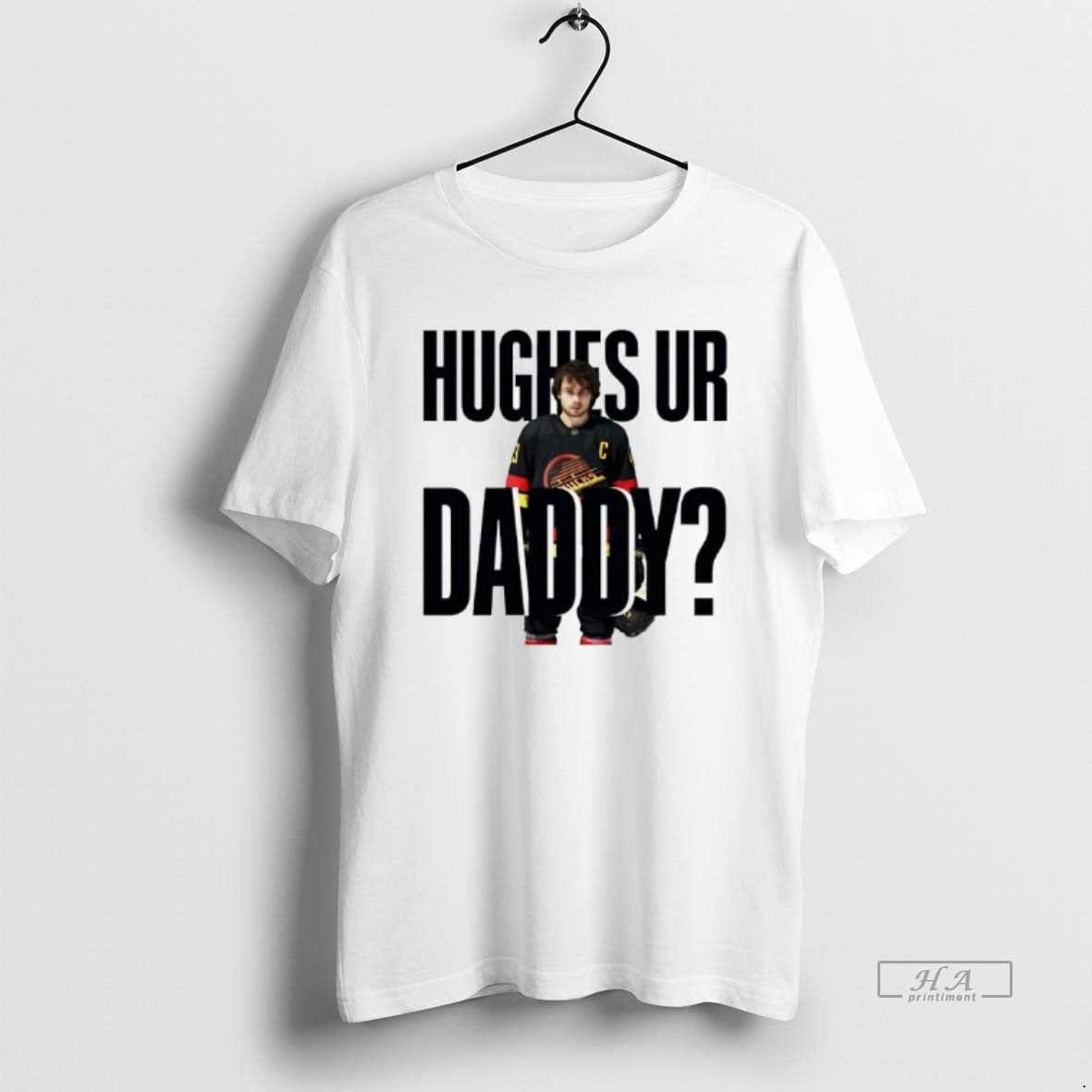 Official Quinn Hughes Ur Daddy Graphic T-Shirts, Hoodie, Sweatshirt | TeeBloomCo.com