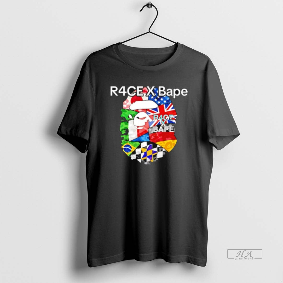 Official R4ce X Bape Racing 2026 Graphic T-Shirts, Hoodie, Sweatshirt | TeeBloomCo.com