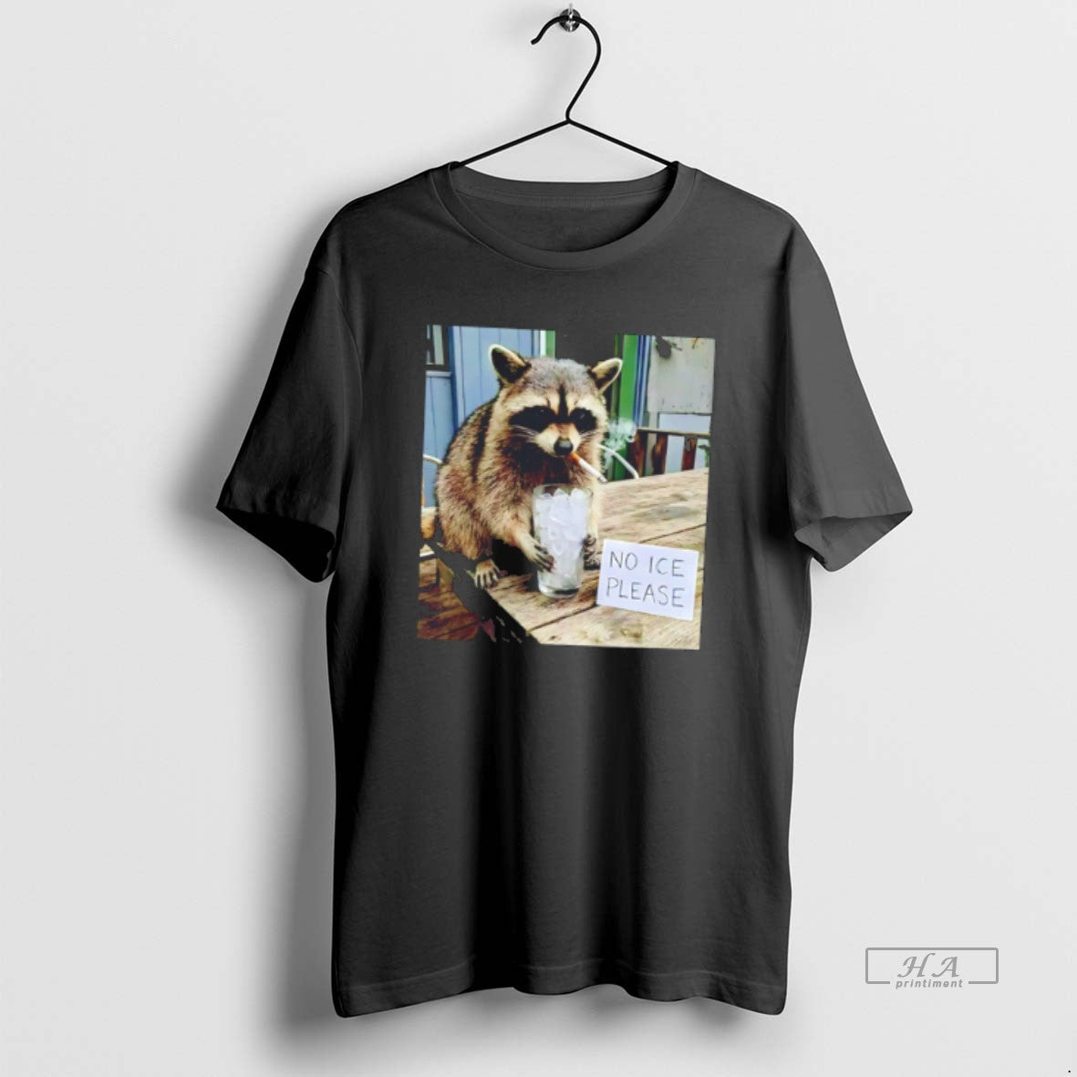 Official Raccoon Stay Salty Melt Ice Tee Hoodie, Sweatshirt | TeeBloomCo.com