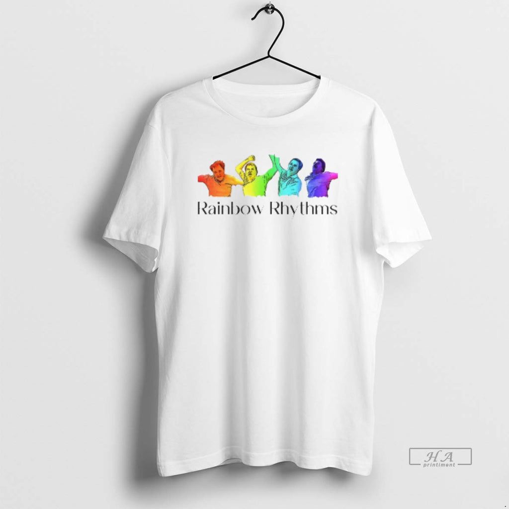 Official Rainbow Rhythms Peep Show Mark Corrigan Dance Uk Comedy T-Shirts, Hoodie, Sweatshirt | TeeBloomCo.com